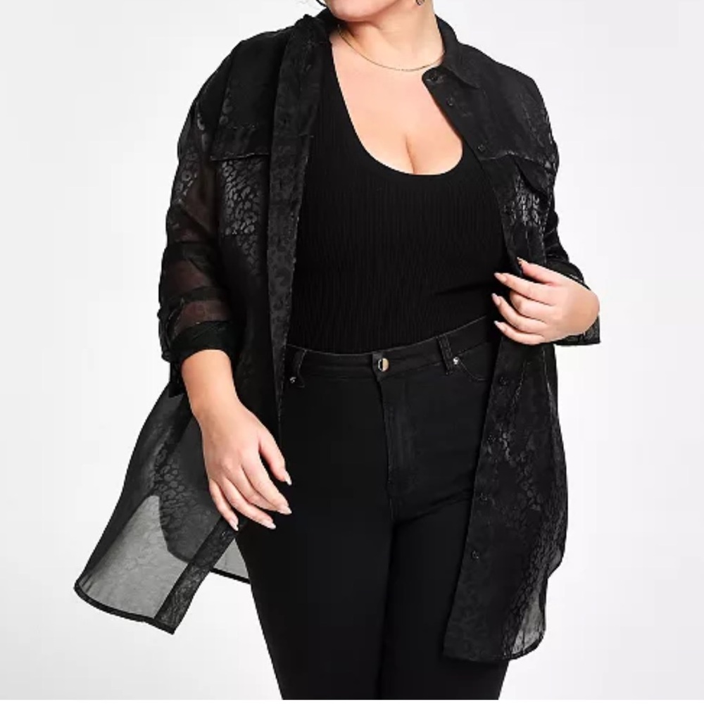 NINA PARKER LEOPARD TUNIC